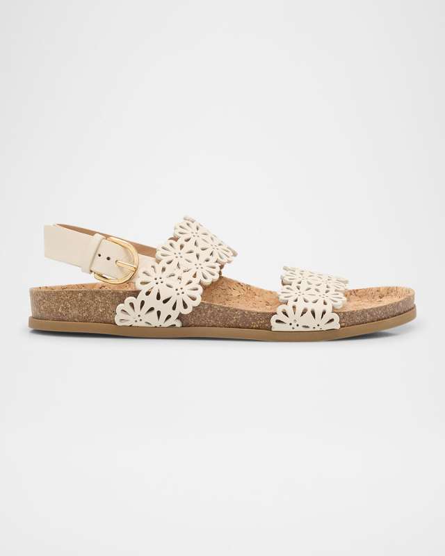 Calliope Leather Eyelet Sanndals